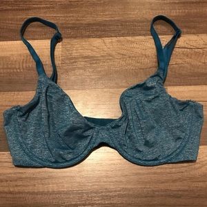 Victoria’s Secret Blue Unlined Demi Bra - 32D